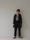 TWEEDY LONG BLOUSE