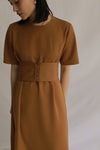 BELTED DRESS