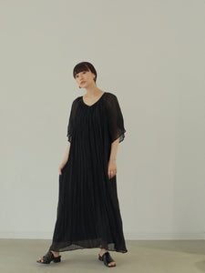 CREPE BACKTIE DRESS