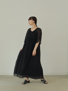 CREPE BACKTIE DRESS