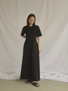 BELTED DRESS