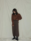 EYELET KNIT PANTS