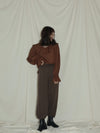 EYELET KNIT PANTS