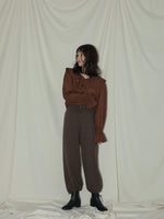 画像をギャラリービューアに読み込む, EYELET KNIT PANTS
