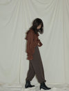 EYELET KNIT PANTS