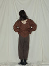 EYELET KNIT PANTS
