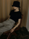 HIGH WAIST PIN TUCK PANTS
