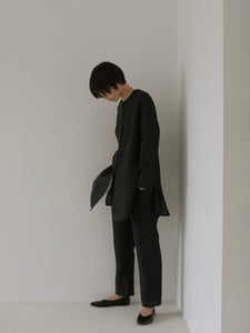 TWEEDY LONG BLOUSE