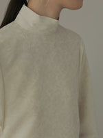 画像をギャラリービューアに読み込む, DOLMAN SLEEVE JACQUARD DRESS
