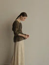 VINTAGE PEPLUM BLOUSE