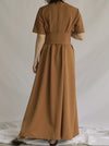 BELTED DRESS