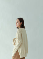 画像をギャラリービューアに読み込む, VOLUME SLEEVE PULLOVER
