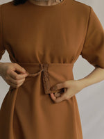 画像をギャラリービューアに読み込む, BELTED DRESS
