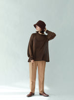 画像をギャラリービューアに読み込む, GLITTER BALLOON SLEEVE KNIT

