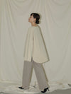 EYELET KNIT PANTS