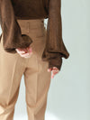 HIGH WAIST TAPERD PANTS