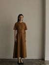 BELTED DRESS