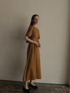 BELTED DRESS
