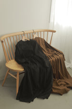 画像をギャラリービューアに読み込む, suede gather dress
