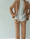 HIGH WAIST TAPERD PANTS