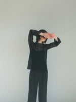 画像をギャラリービューアに読み込む, FLARE SLEEVE LACE BLOUSE
