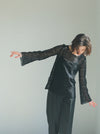 FLARE SLEEVE LACE BLOUSE