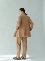 画像をギャラリービューアに読み込む, HIGH WAIST TAPERD PANTS
