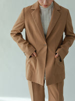 画像をギャラリービューアに読み込む, HERRINBONE TAILORED JACKET
