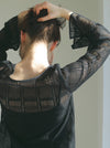 FLARE SLEEVE LACE BLOUSE