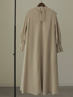 画像をギャラリービューアに読み込む, BACK TIE DRESS
