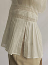 VINTAGE PEPLUM BLOUSE