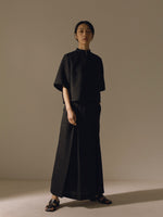 画像をギャラリービューアに読み込む, JACQUARD CROPPED BLOUSE
