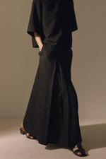 画像をギャラリービューアに読み込む, JACQUARD CROPPED BLOUSE
