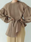 PIN TUCK BLOUSE
