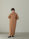 DOLMAN SLEEVE JACQUARD DRESS