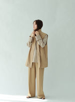 画像をギャラリービューアに読み込む, STAND COLLAR VEST
