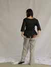 VINTAGE PEPLUM BLOUSE