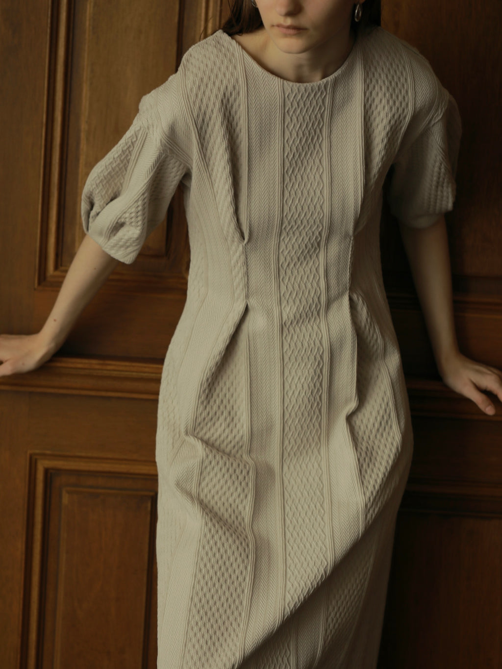 JACQUARD DRESS