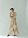 BACK SATIN DRESS