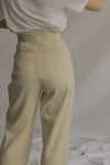 HIGH WAIST PIN TUCK PANTS