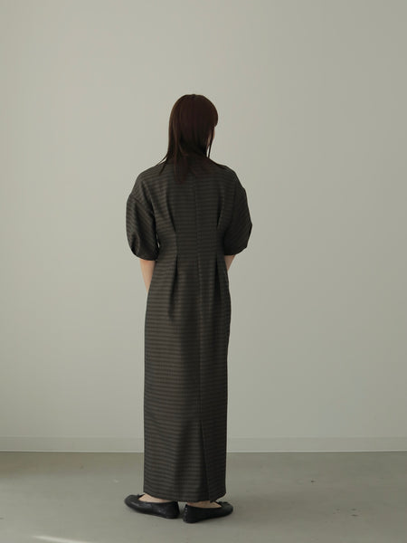 JACQURD TUCK SLEEVE DRESS - Hella (ヘラ）公式通販サイト
