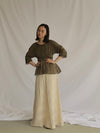 VINTAGE PEPLUM BLOUSE