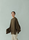 VOLUME SLEEVE PULLOVER