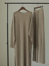 EYELET KNIT PANTS