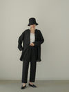 TWEEDY LONG BLOUSE