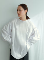 画像をギャラリービューアに読み込む, PIN TUCK BLOUSE
