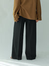 HIGH WAIST TUCK PANTS