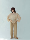 GLITTER BALLOON SLEEVE KNIT