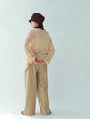 GLITTER BALLOON SLEEVE KNIT