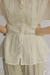 VINTAGE PEPLUM BLOUSE